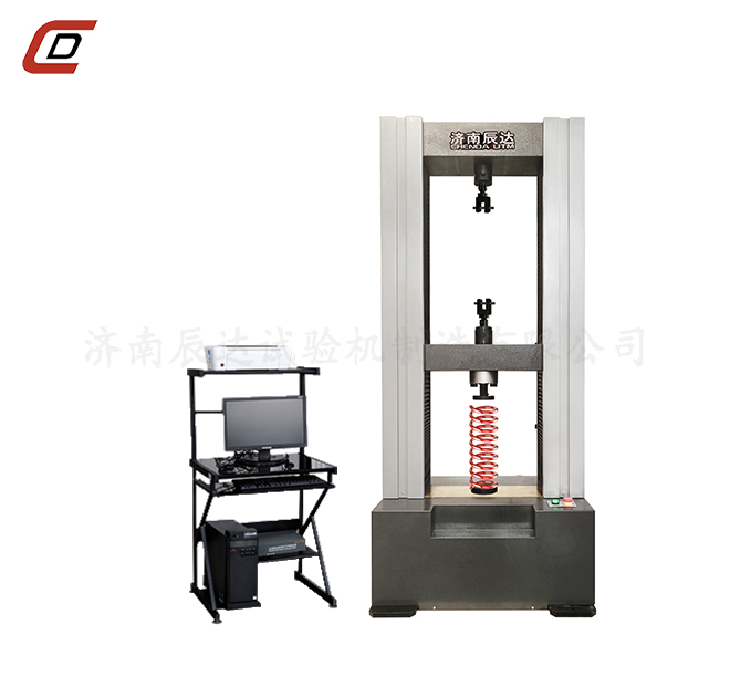 彈簧拉壓試驗機如何定力值測高度？
